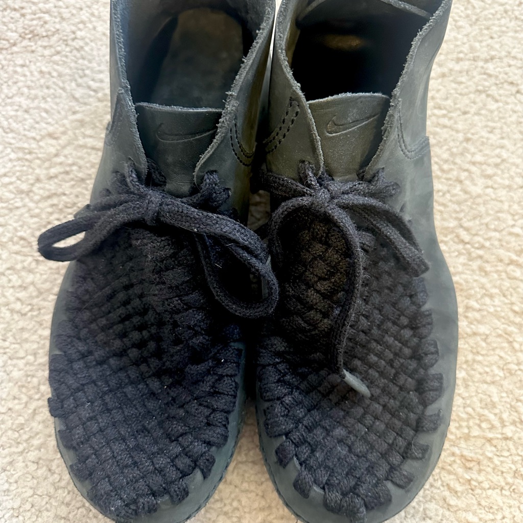 Rare Nike Considered Woven Lace Chukka Boots